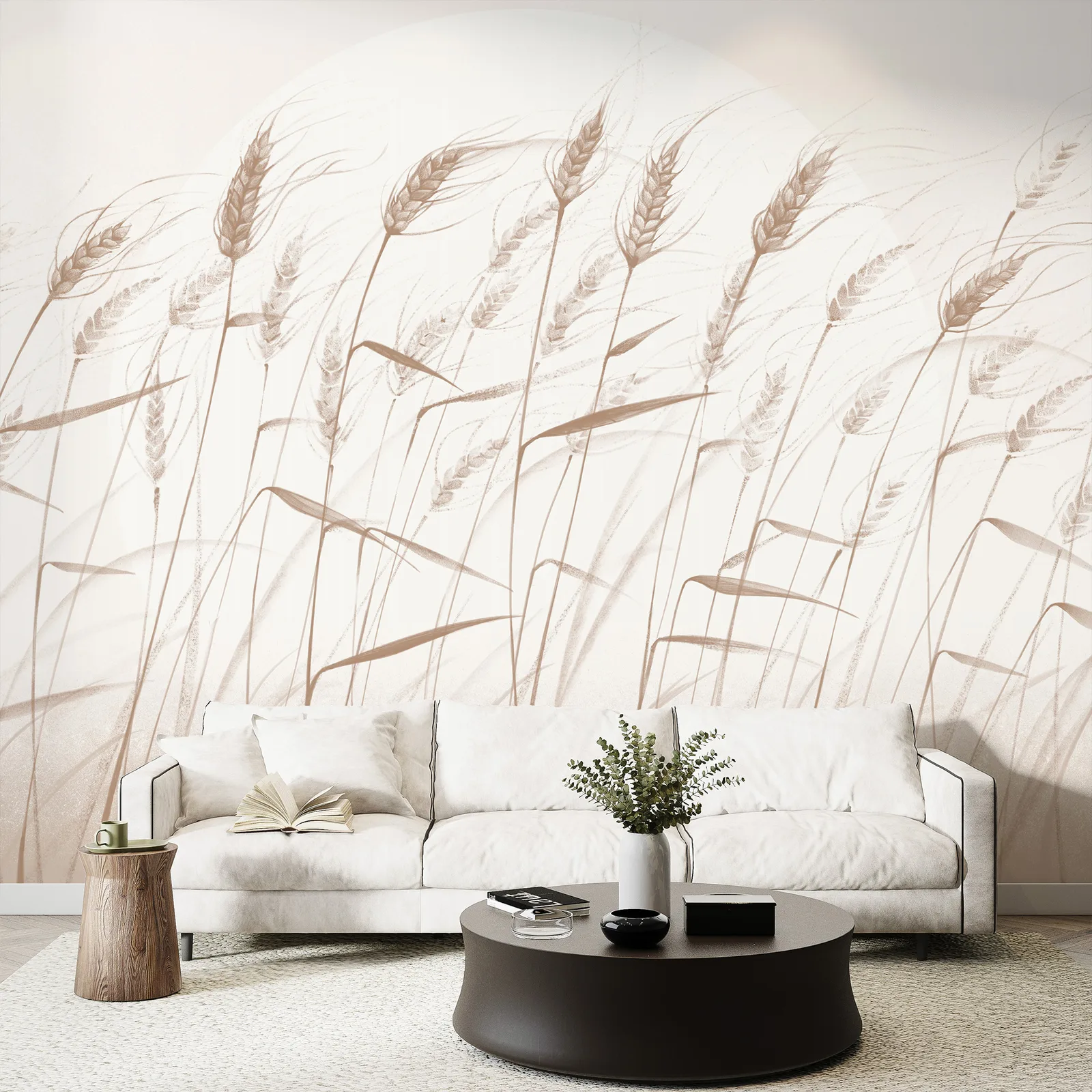 Фотообои с пшеничным полем «Wheat», артикул ID008-29