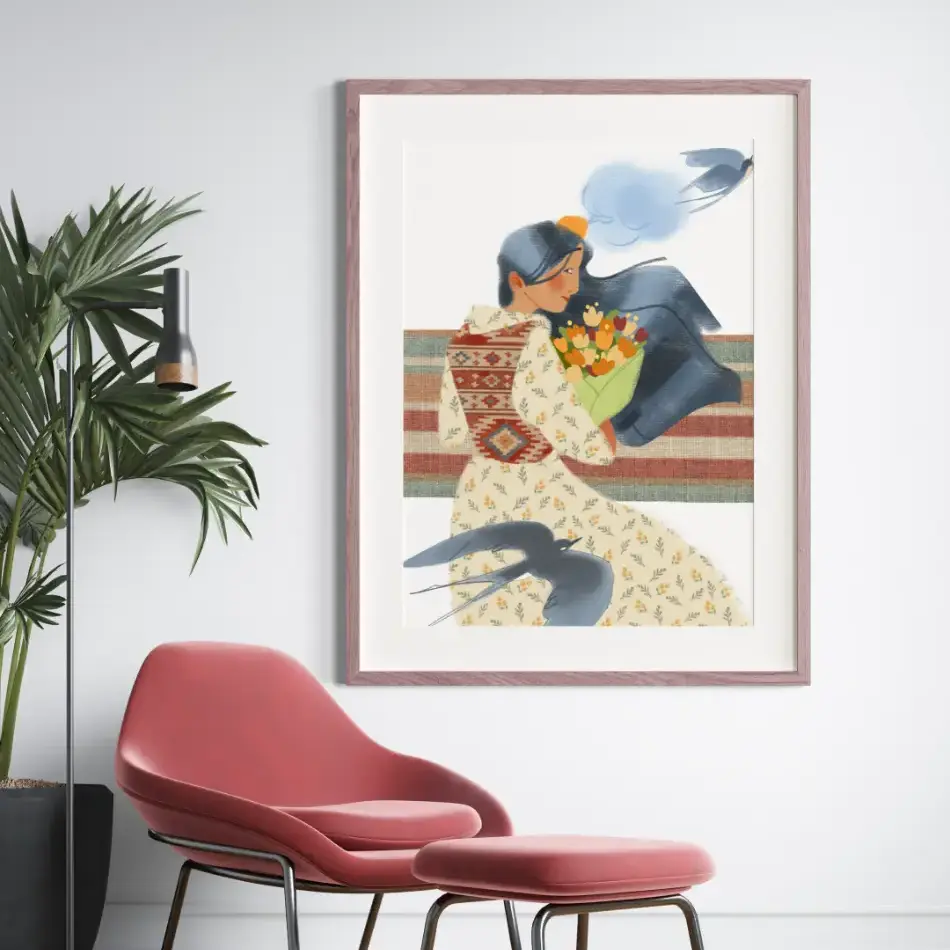 70х50 с рамкой